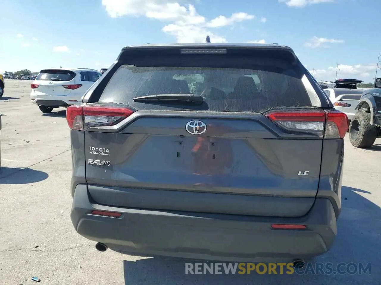 6 fotografías del automóvil dañado 2T3H1RFV3MW150242 TOYOTA RAV4 2021