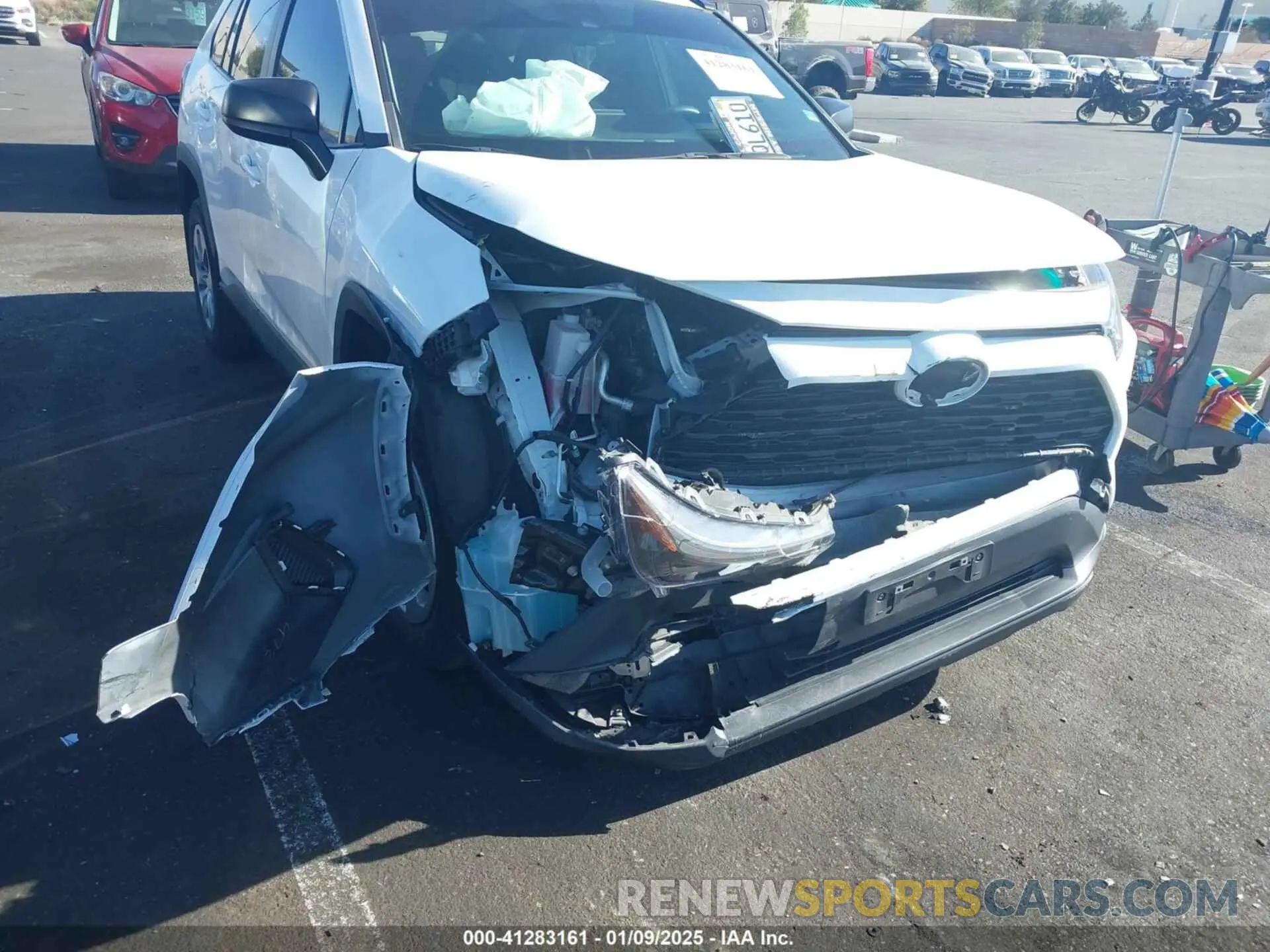 6 fotografías del automóvil dañado 2T3H1RFV3MW166926 TOYOTA RAV4 2021