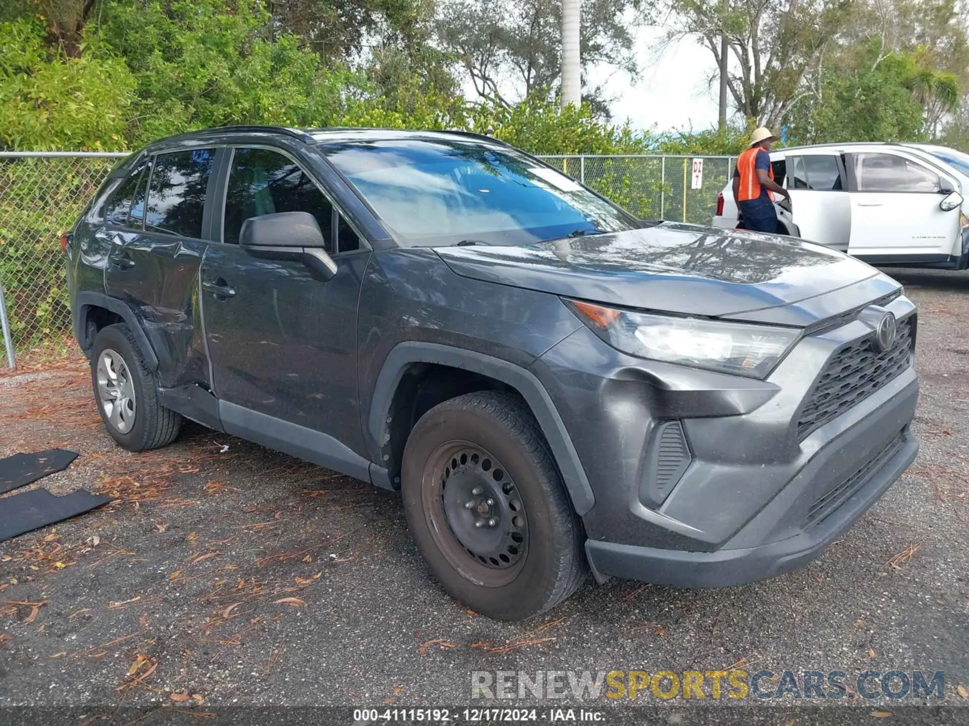 1 fotografías del automóvil dañado 2T3H1RFV4MC099612 TOYOTA RAV4 2021