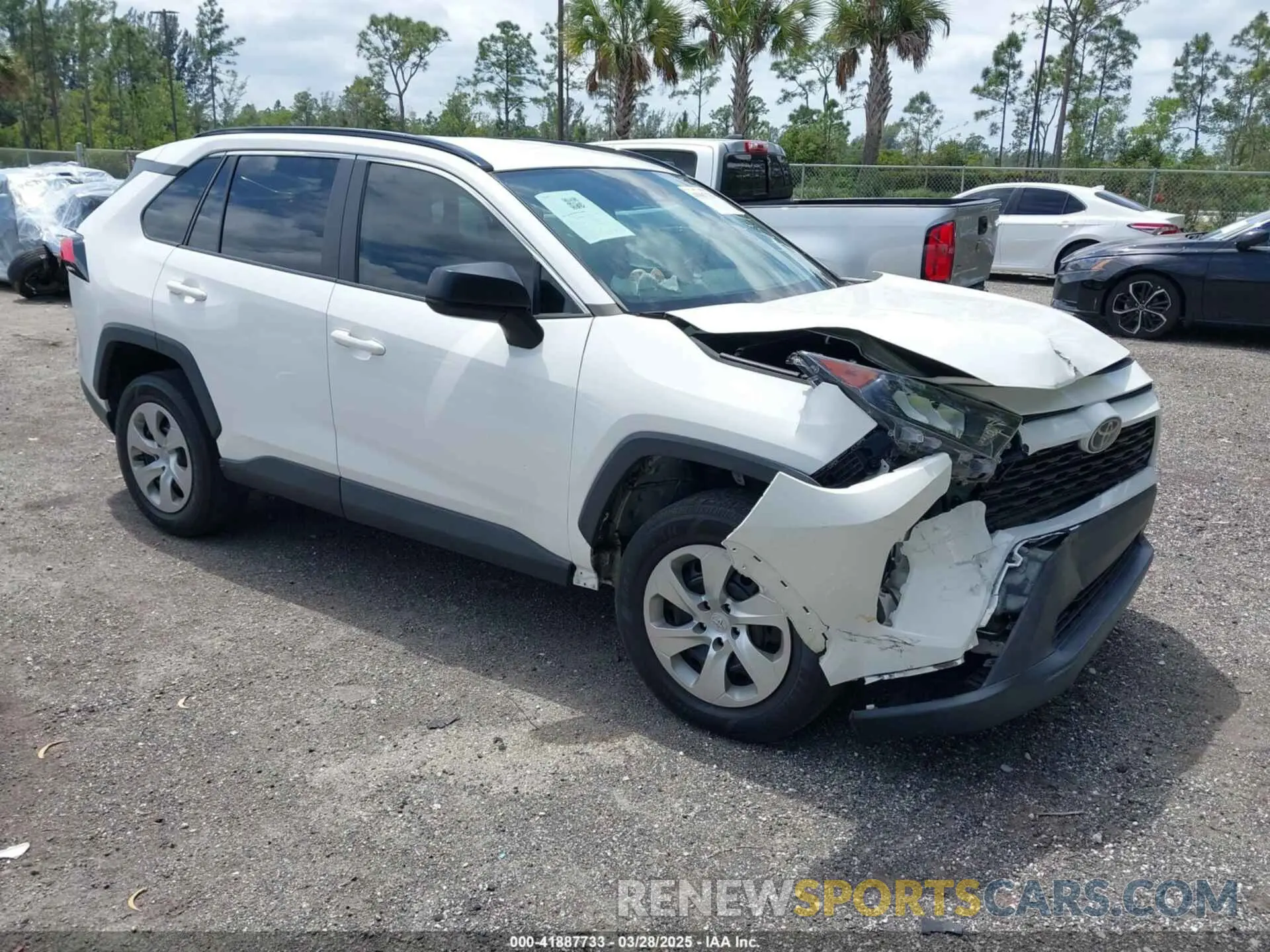 1 fotografías del automóvil dañado 2T3H1RFV4MC101164 TOYOTA RAV4 2021