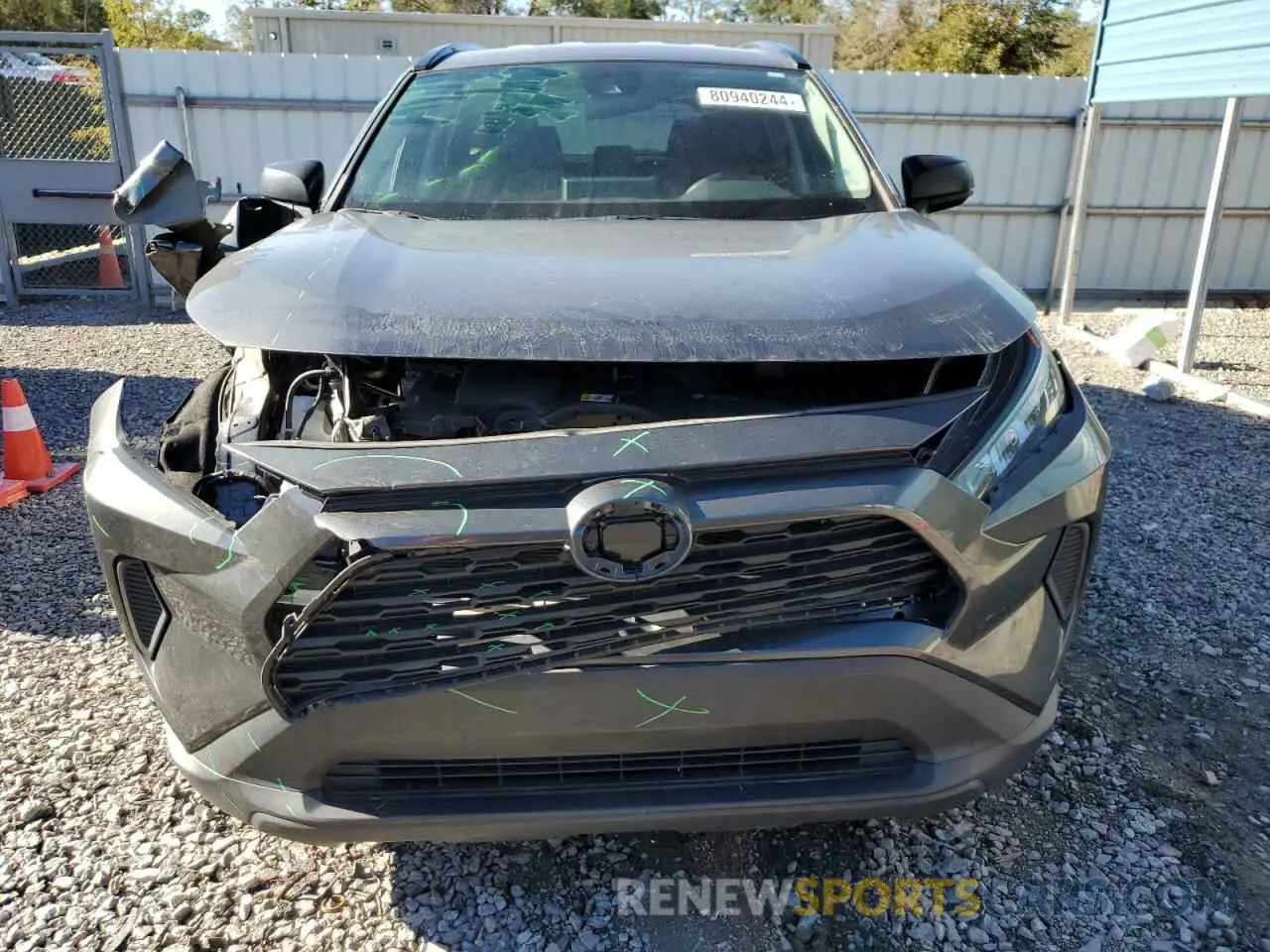5 fotografías del automóvil dañado 2T3H1RFV4MC124623 TOYOTA RAV4 2021