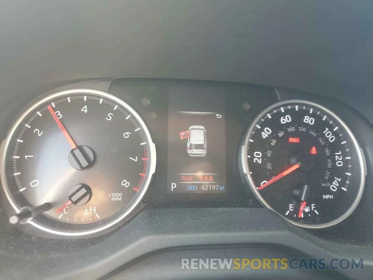 9 fotografías del automóvil dañado 2T3H1RFV4MC150106 TOYOTA RAV4 2021