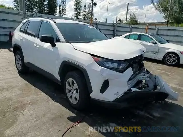 14 fotografías del automóvil dañado 2T3H1RFV4MC155175 TOYOTA RAV4 2021
