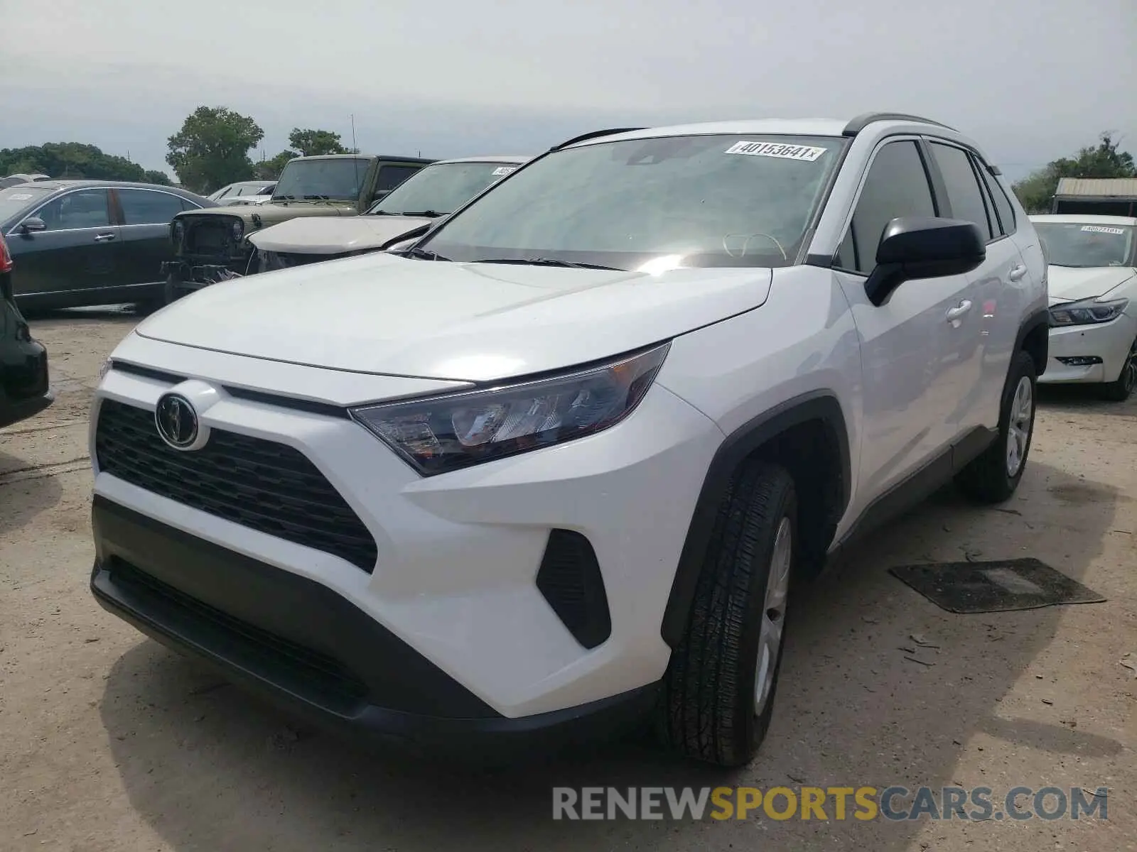 2 fotografías del automóvil dañado 2T3H1RFV4MW124667 TOYOTA RAV4 2021