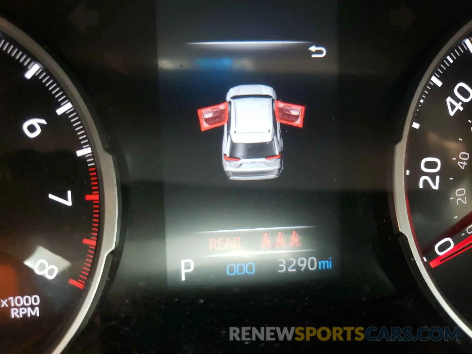 8 fotografías del automóvil dañado 2T3H1RFV4MW124667 TOYOTA RAV4 2021