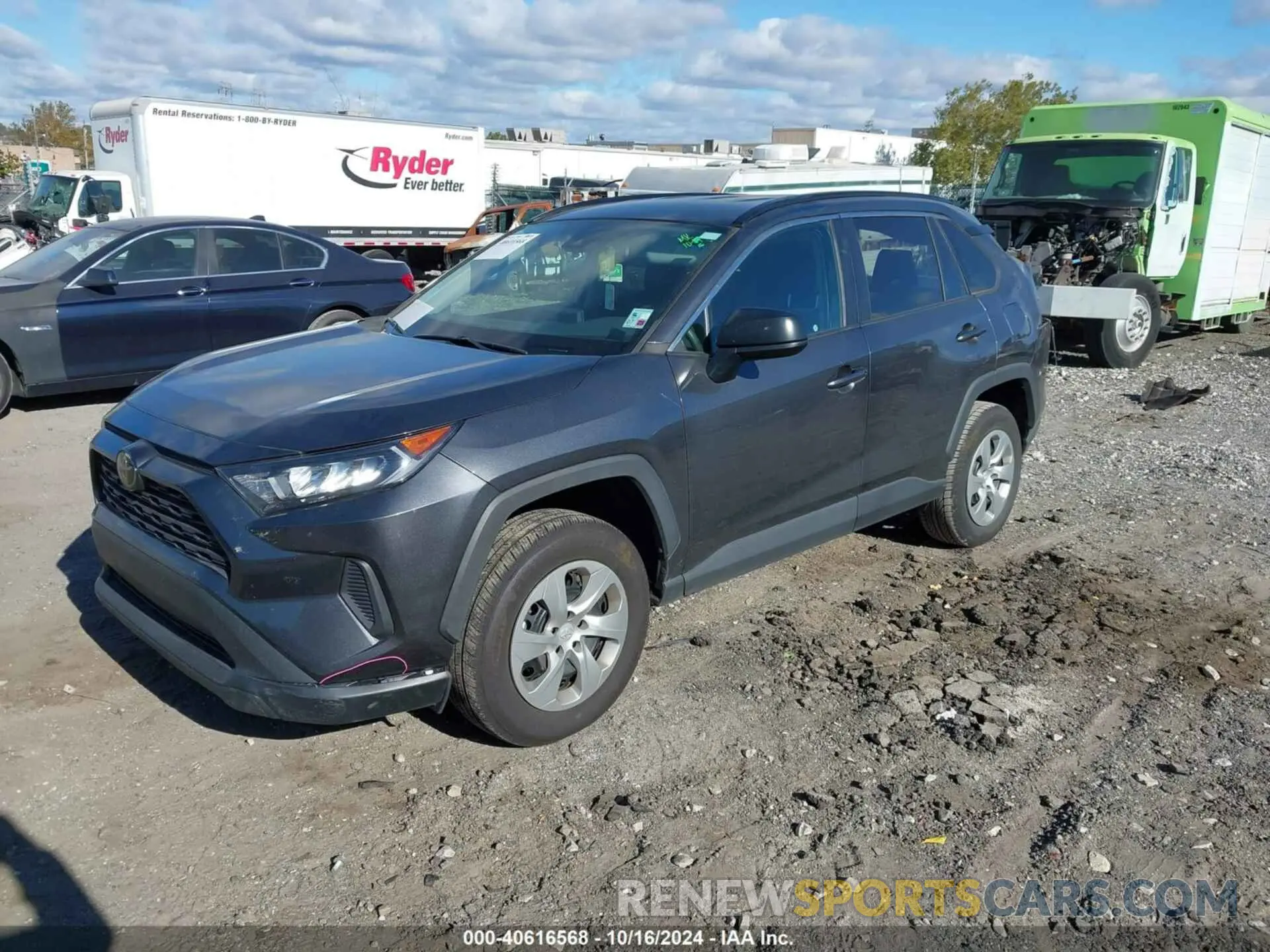 2 fotografías del automóvil dañado 2T3H1RFV5MC087064 TOYOTA RAV4 2021