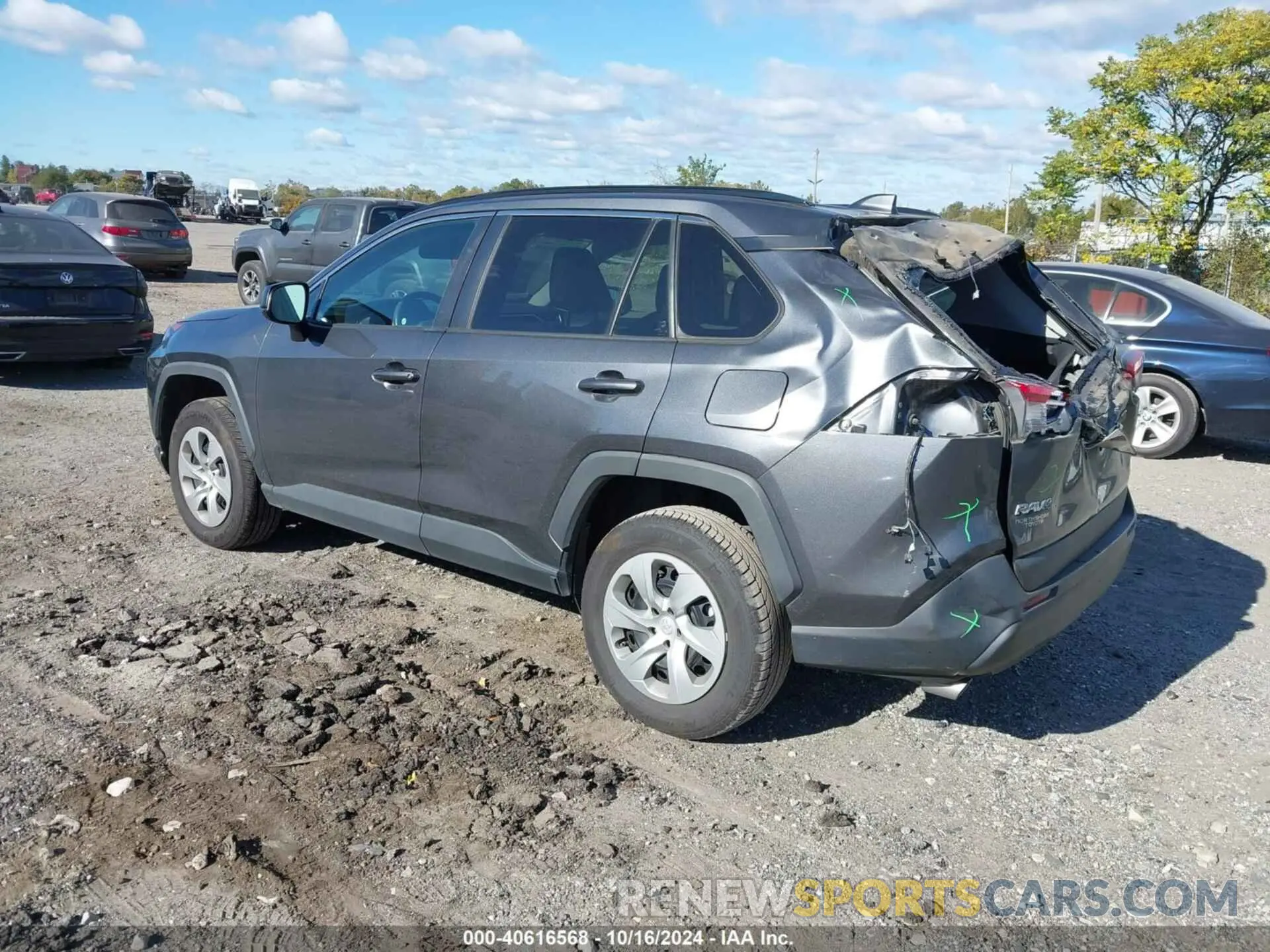 3 fotografías del automóvil dañado 2T3H1RFV5MC087064 TOYOTA RAV4 2021