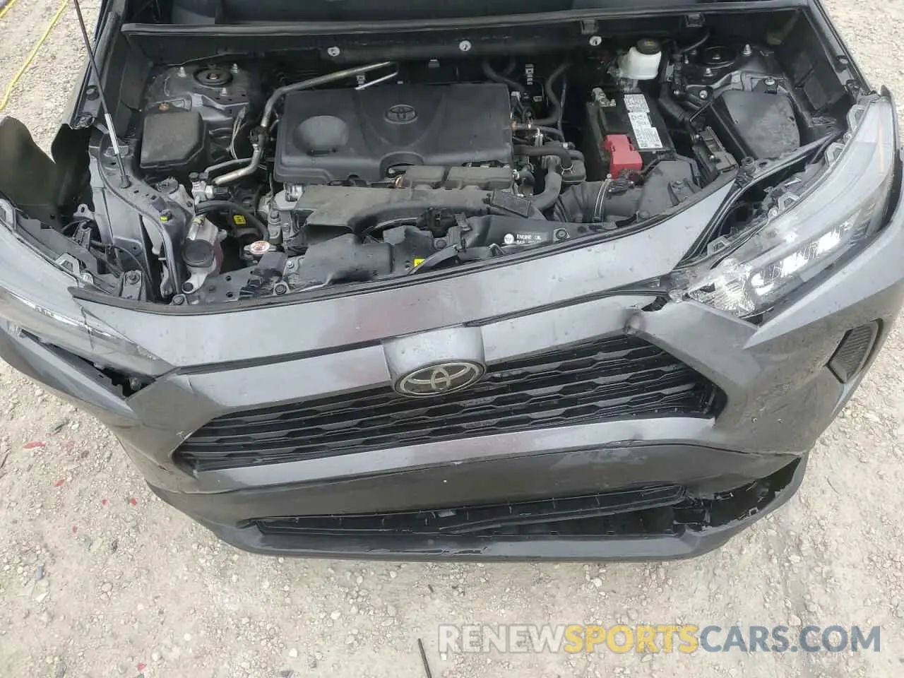 12 fotografías del automóvil dañado 2T3H1RFV5MC116224 TOYOTA RAV4 2021