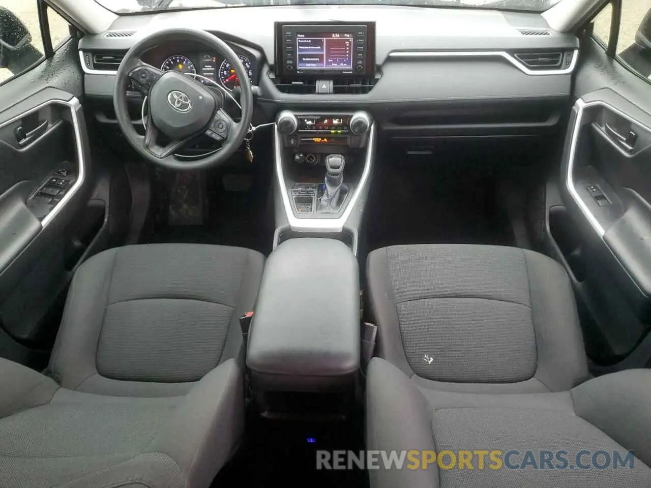 8 fotografías del automóvil dañado 2T3H1RFV5MC116224 TOYOTA RAV4 2021