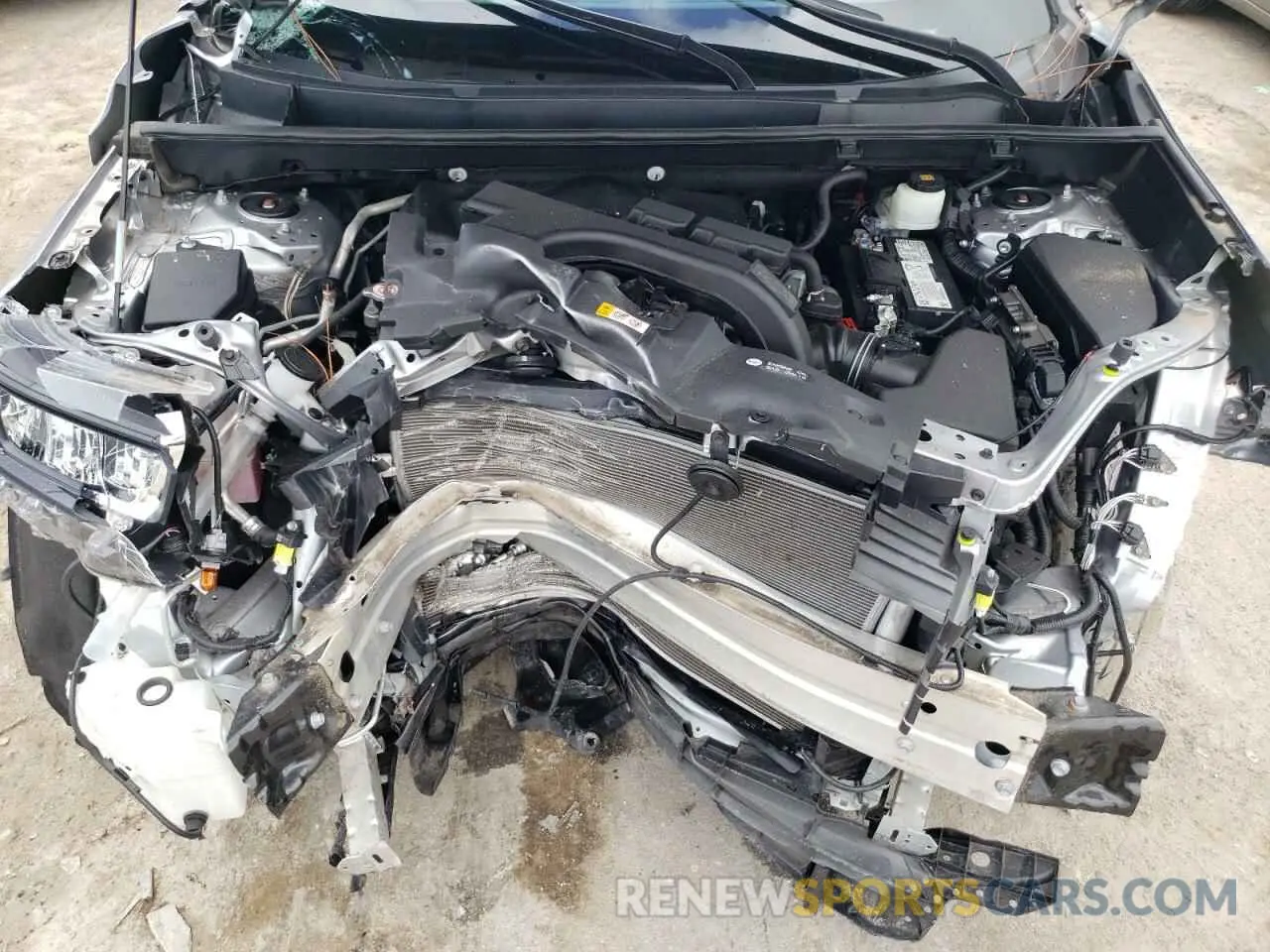 12 fotografías del automóvil dañado 2T3H1RFV5MC125666 TOYOTA RAV4 2021