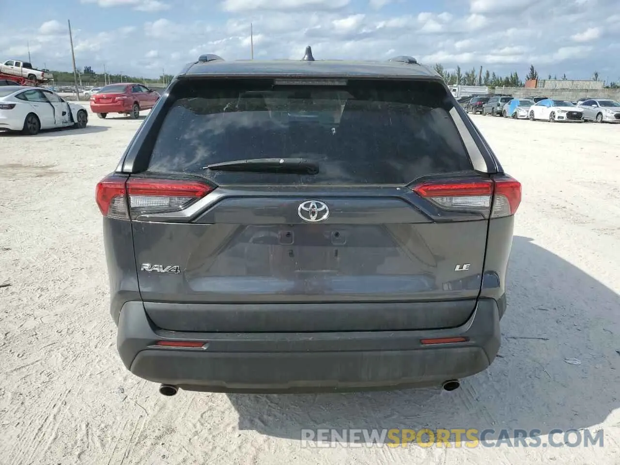 6 fotografías del automóvil dañado 2T3H1RFV5MC129054 TOYOTA RAV4 2021