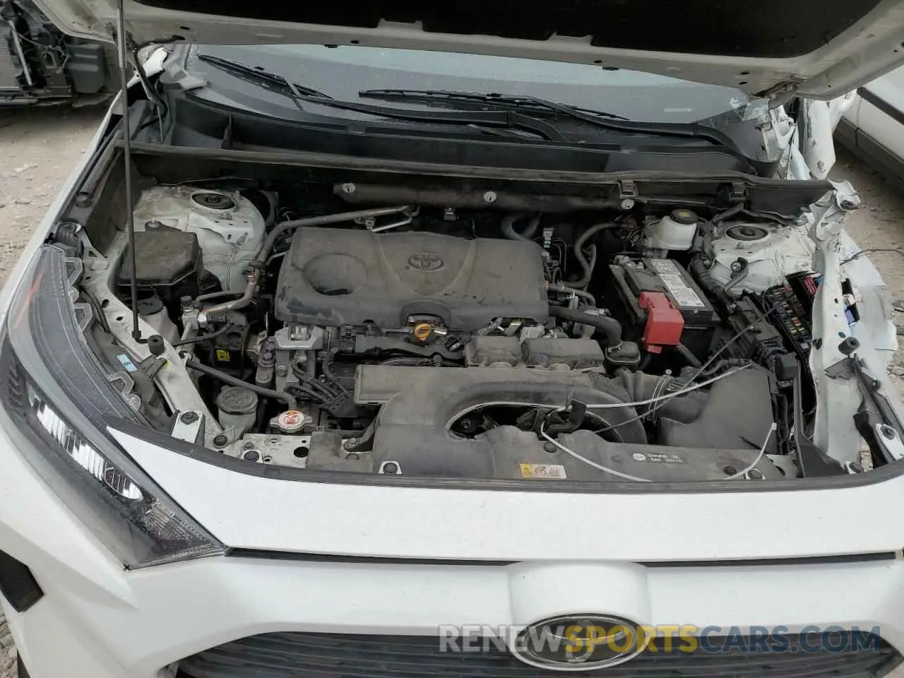12 fotografías del automóvil dañado 2T3H1RFV5MC137011 TOYOTA RAV4 2021