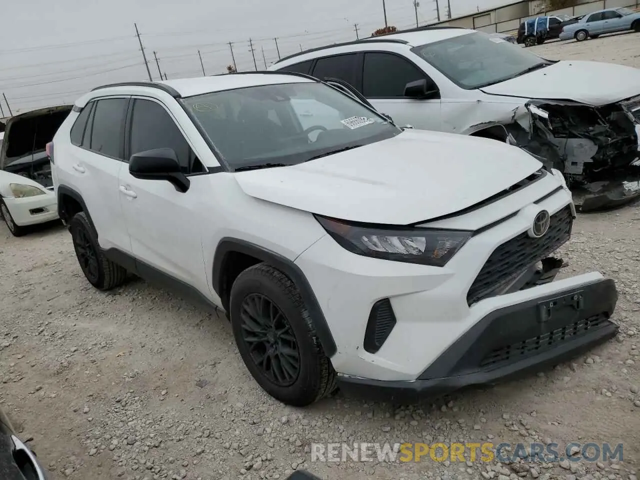 4 fotografías del automóvil dañado 2T3H1RFV5MC137011 TOYOTA RAV4 2021