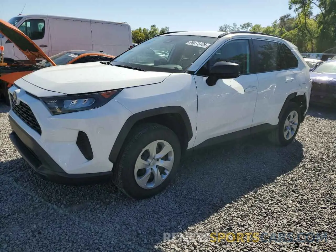 1 fotografías del automóvil dañado 2T3H1RFV5MC149711 TOYOTA RAV4 2021