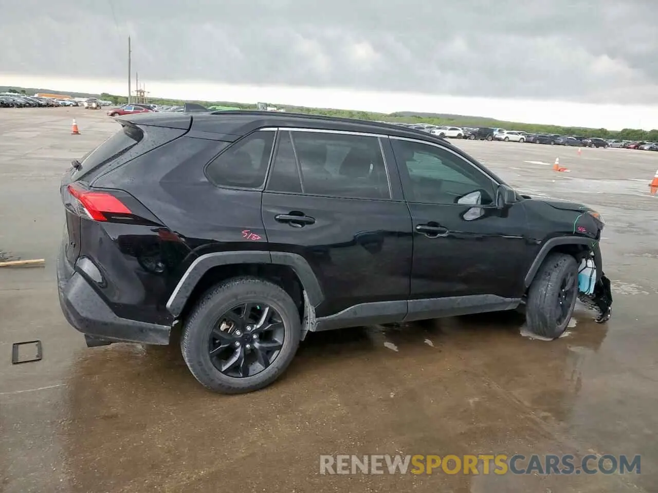 3 fotografías del automóvil dañado 2T3H1RFV5MC165083 TOYOTA RAV4 2021