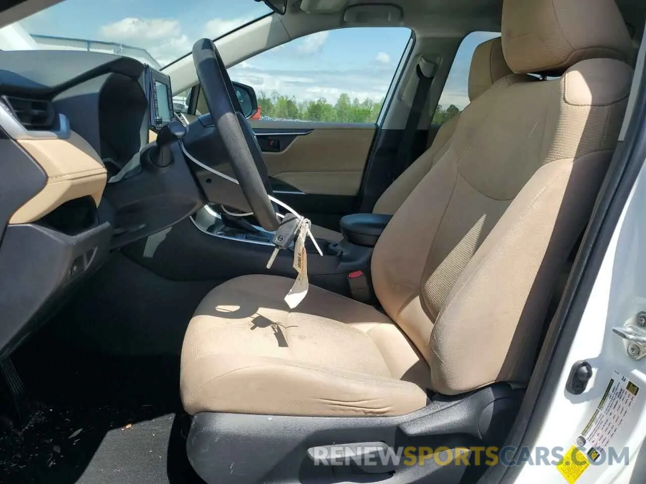 7 fotografías del automóvil dañado 2T3H1RFV5MW110048 TOYOTA RAV4 2021