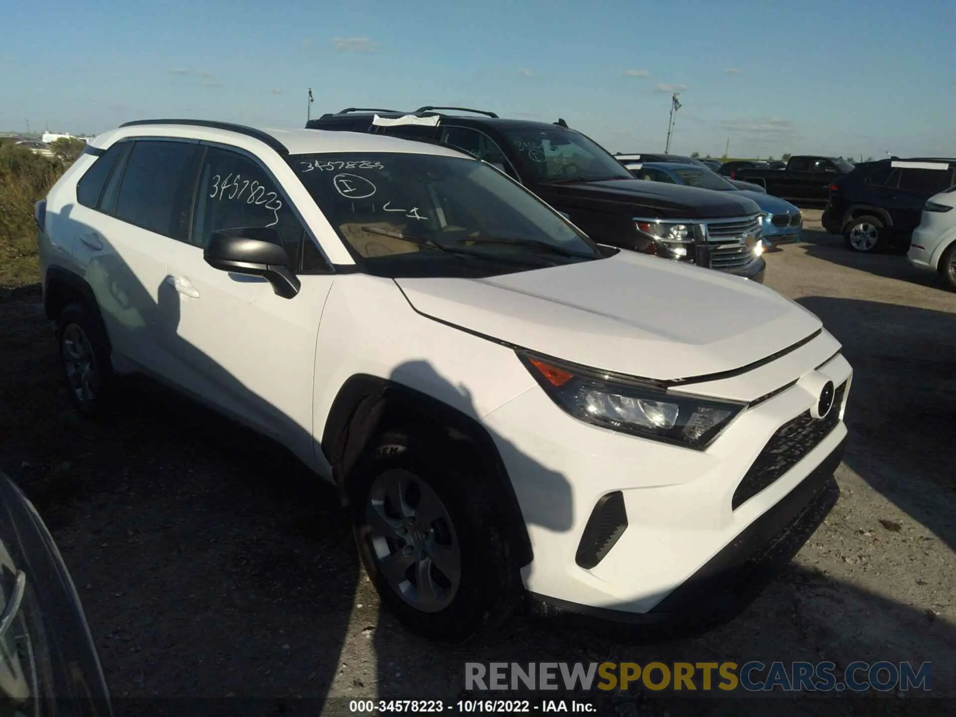 1 fotografías del automóvil dañado 2T3H1RFV5MW115511 TOYOTA RAV4 2021