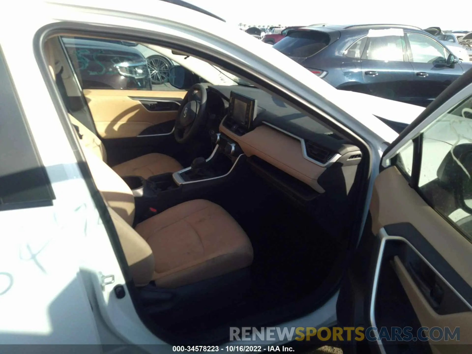 5 fotografías del automóvil dañado 2T3H1RFV5MW115511 TOYOTA RAV4 2021