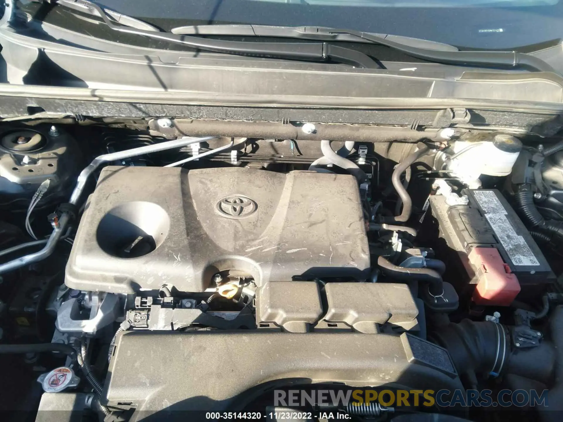 10 fotografías del automóvil dañado 2T3H1RFV5MW121437 TOYOTA RAV4 2021