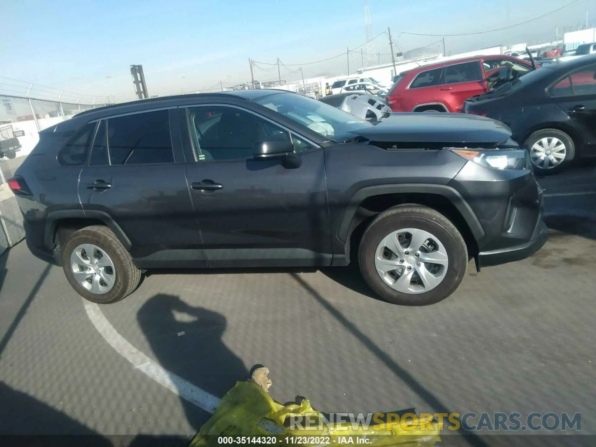 4 fotografías del automóvil dañado 2T3H1RFV5MW121437 TOYOTA RAV4 2021
