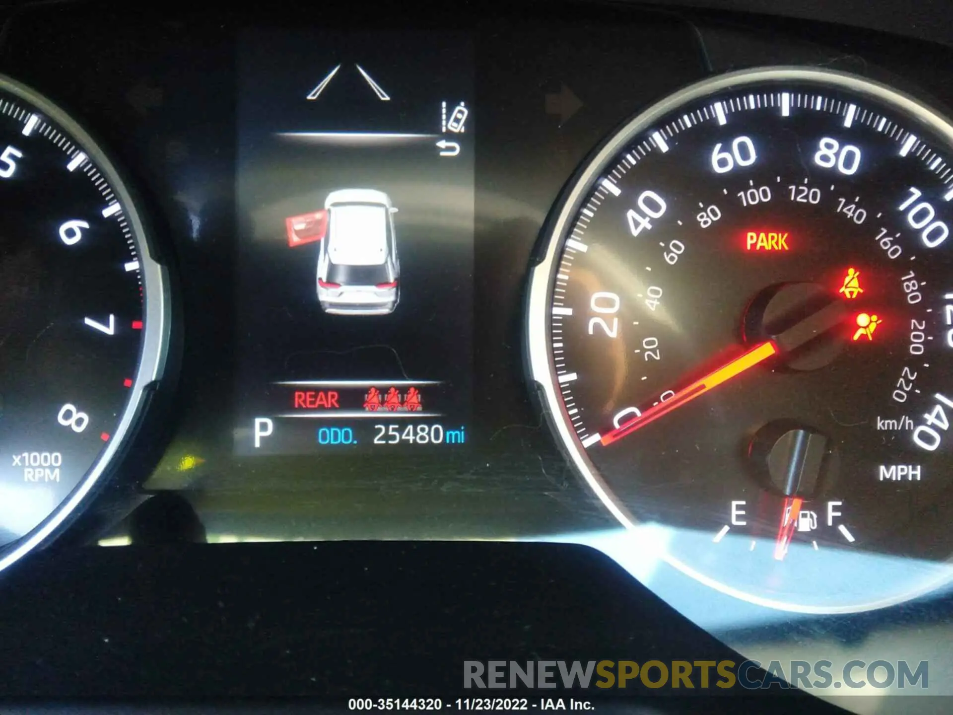 7 fotografías del automóvil dañado 2T3H1RFV5MW121437 TOYOTA RAV4 2021