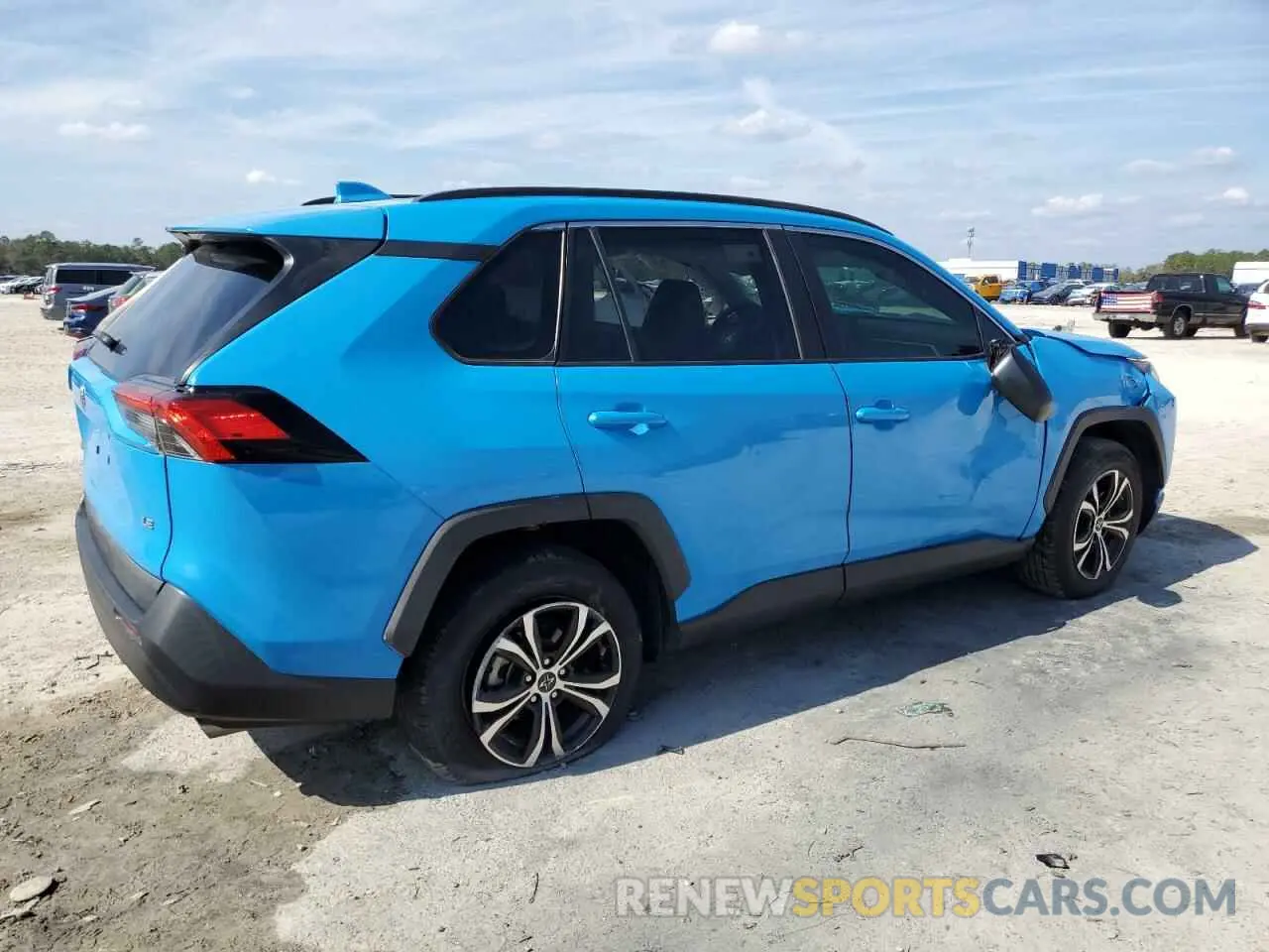 3 fotografías del automóvil dañado 2T3H1RFV5MW143440 TOYOTA RAV4 2021