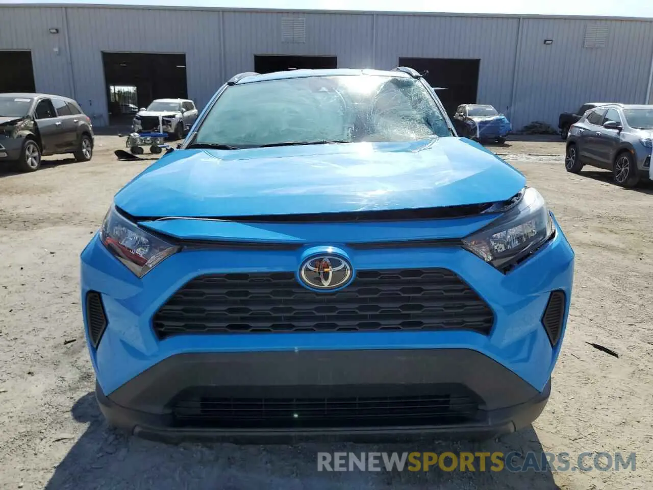 5 fotografías del automóvil dañado 2T3H1RFV5MW143440 TOYOTA RAV4 2021