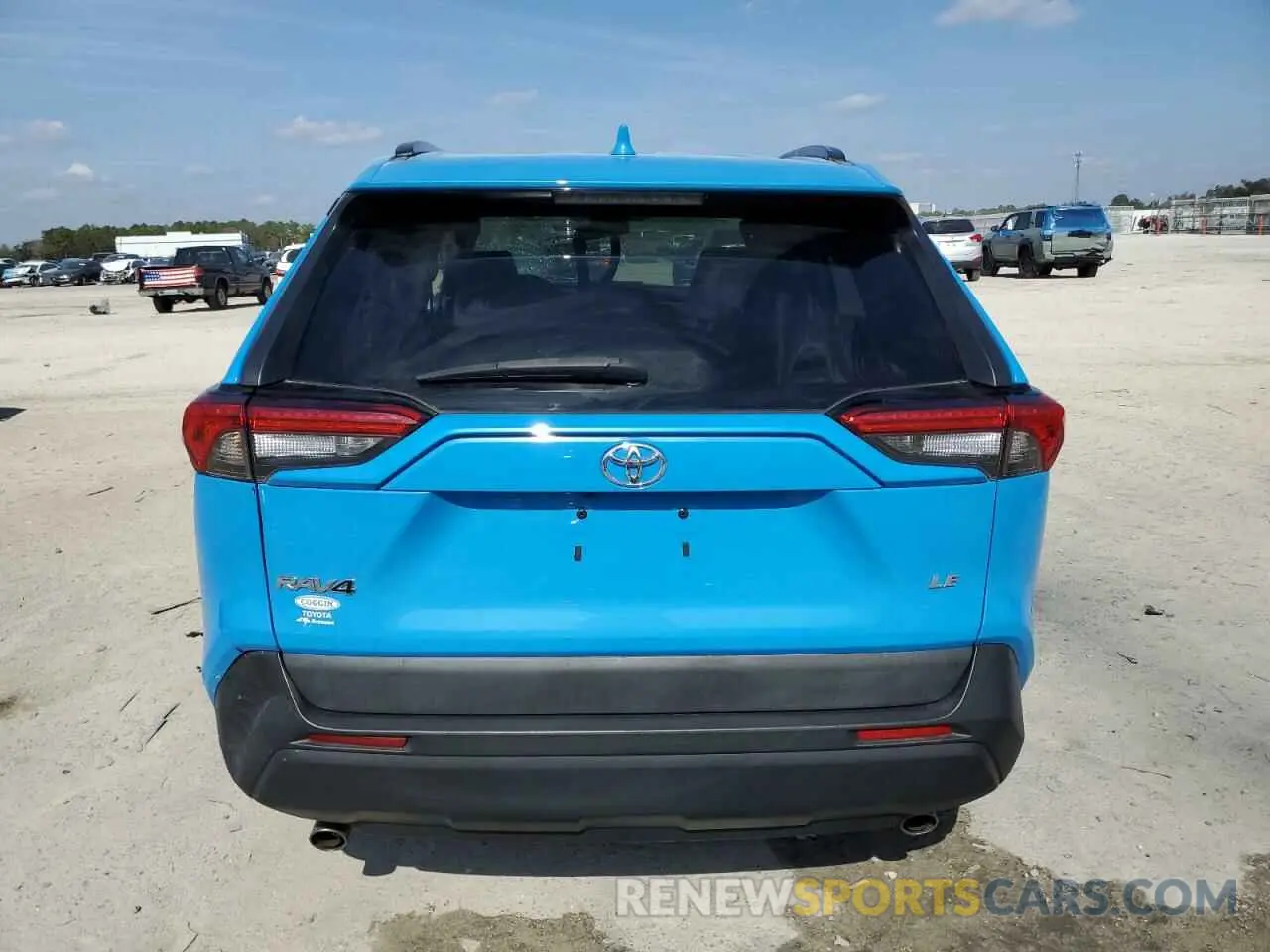 6 fotografías del automóvil dañado 2T3H1RFV5MW143440 TOYOTA RAV4 2021