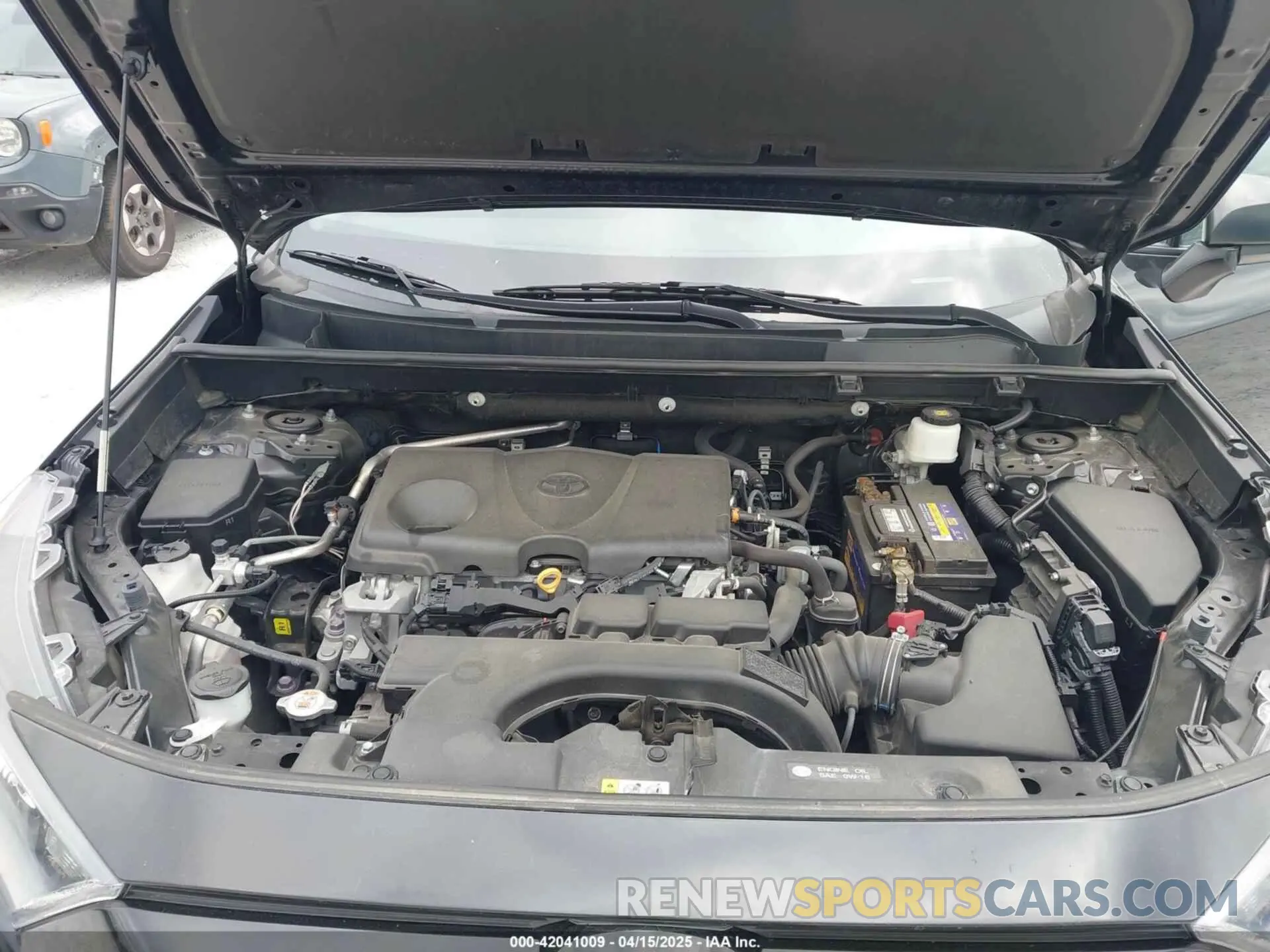 10 fotografías del automóvil dañado 2T3H1RFV5MW151120 TOYOTA RAV4 2021