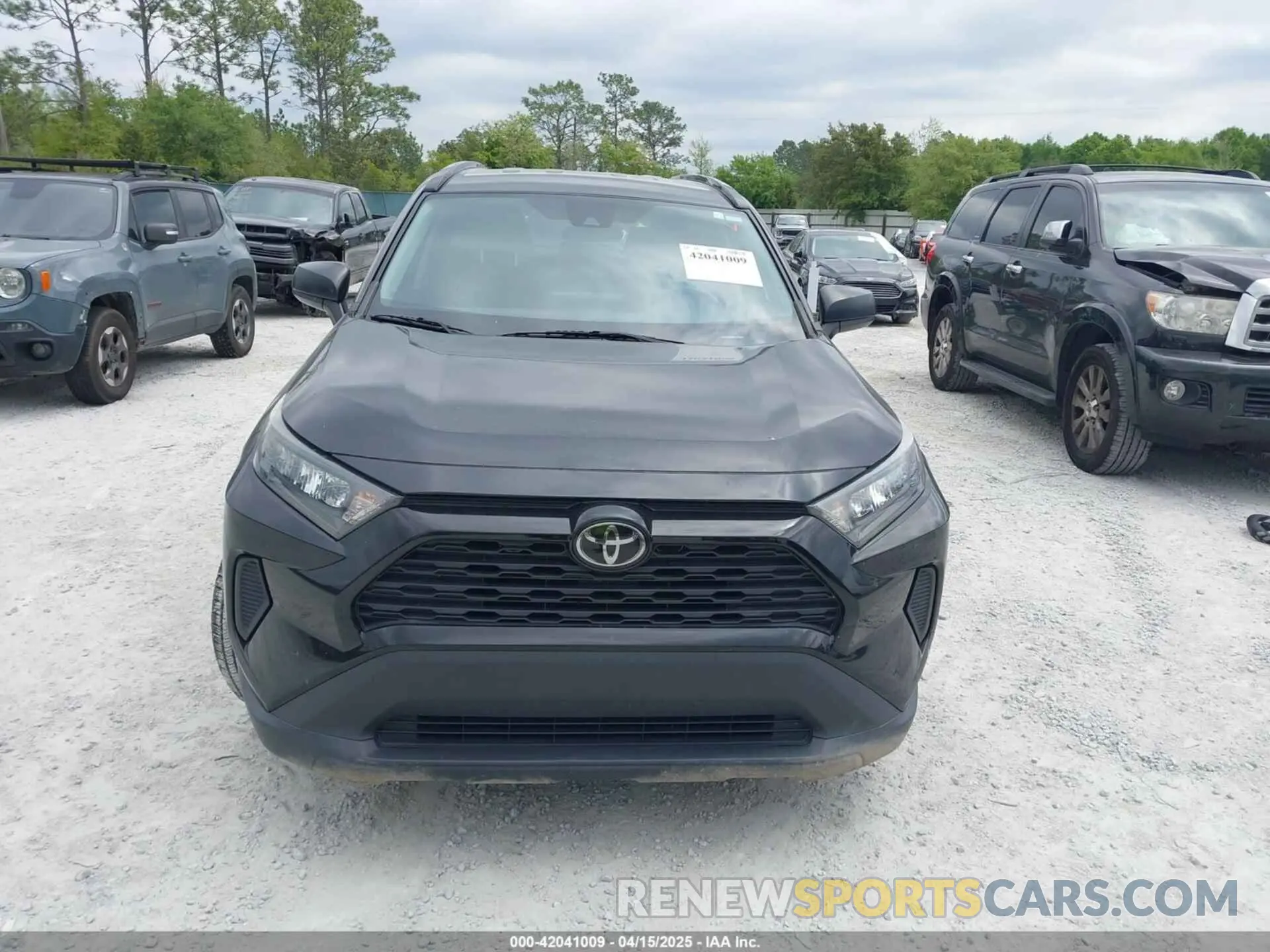 12 fotografías del automóvil dañado 2T3H1RFV5MW151120 TOYOTA RAV4 2021