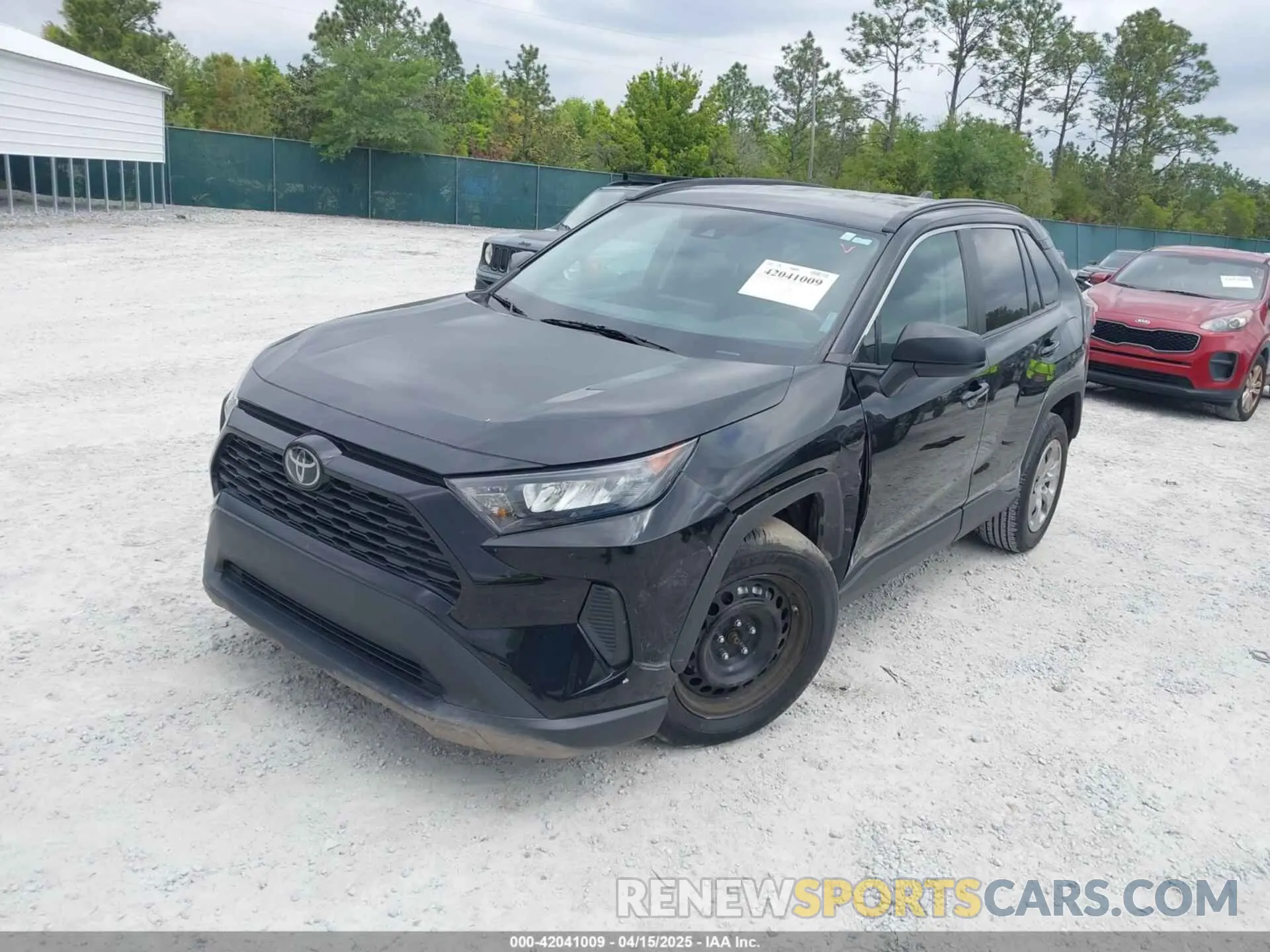 2 fotografías del automóvil dañado 2T3H1RFV5MW151120 TOYOTA RAV4 2021