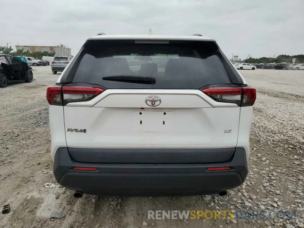 6 fotografías del automóvil dañado 2T3H1RFV6MC120380 TOYOTA RAV4 2021