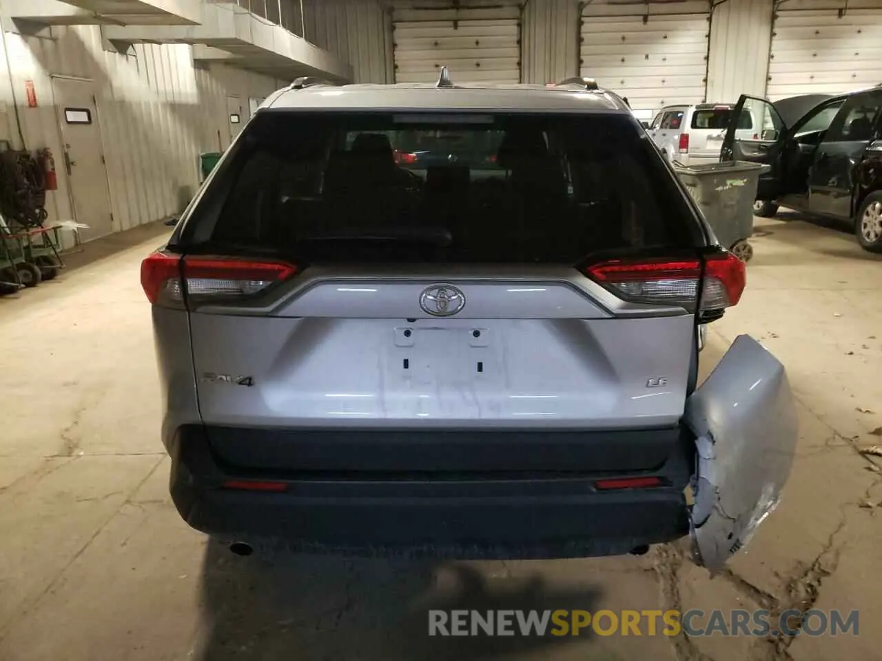 6 fotografías del automóvil dañado 2T3H1RFV6MW136707 TOYOTA RAV4 2021