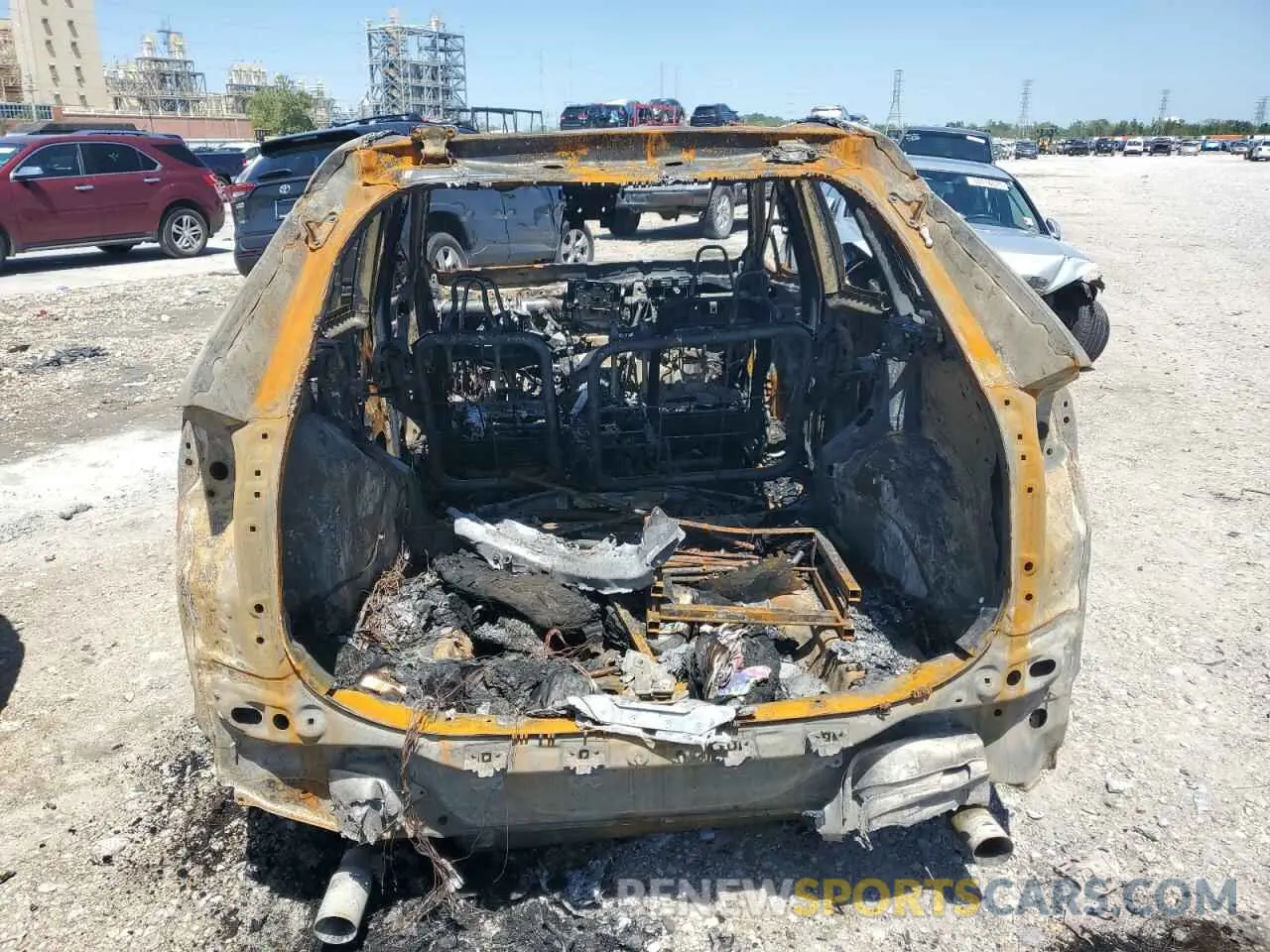 6 fotografías del automóvil dañado 2T3H1RFV6MW142099 TOYOTA RAV4 2021