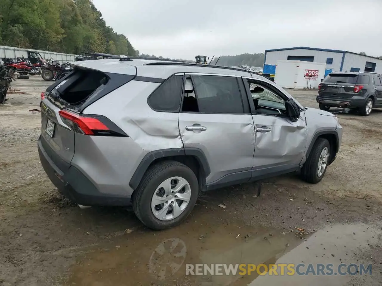 3 fotografías del automóvil dañado 2T3H1RFV7MC094761 TOYOTA RAV4 2021