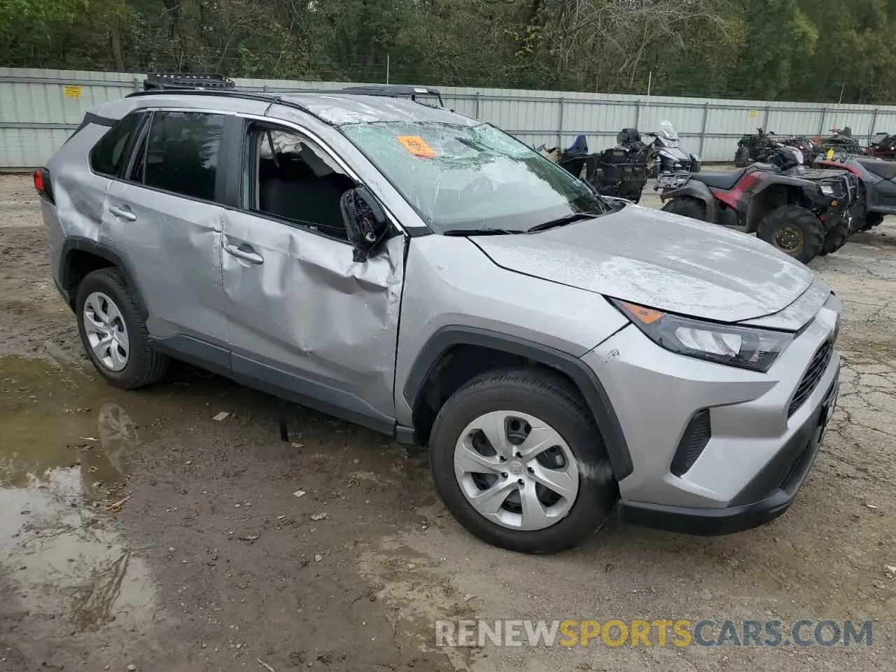 4 fotografías del automóvil dañado 2T3H1RFV7MC094761 TOYOTA RAV4 2021