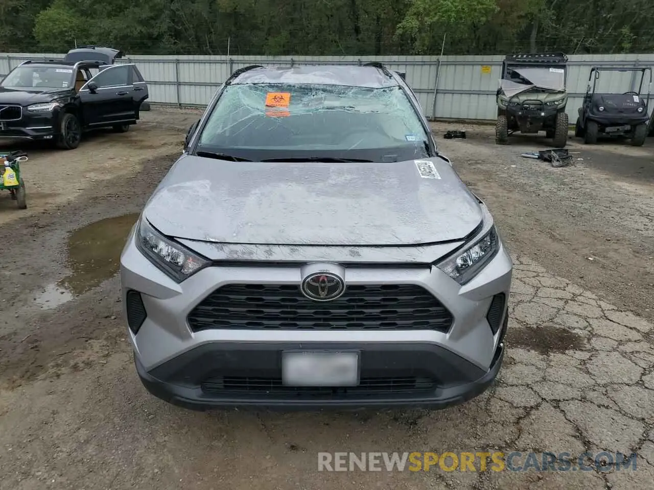 5 fotografías del automóvil dañado 2T3H1RFV7MC094761 TOYOTA RAV4 2021