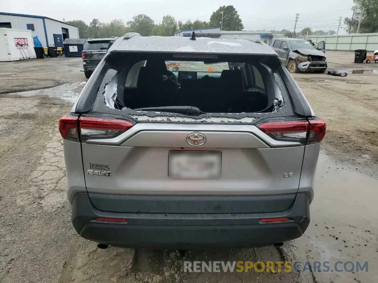 6 fotografías del automóvil dañado 2T3H1RFV7MC094761 TOYOTA RAV4 2021
