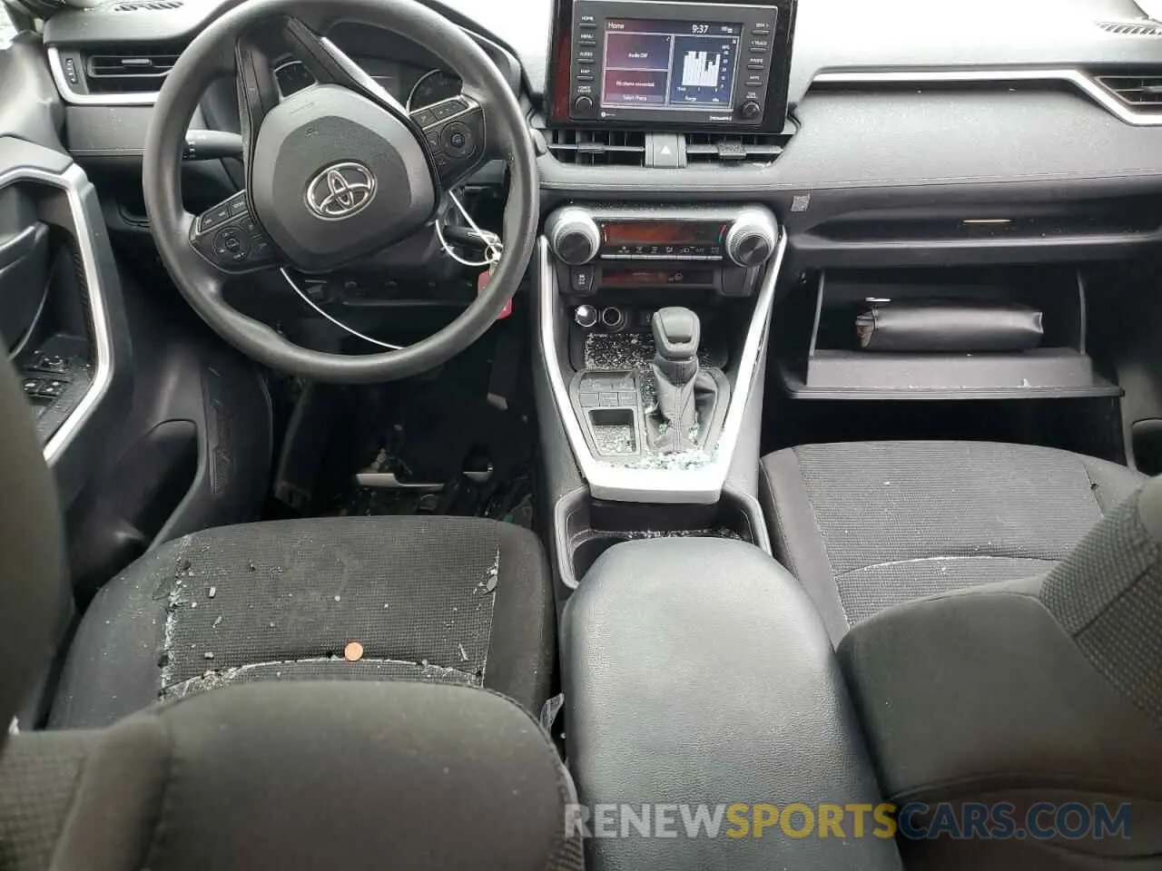 8 fotografías del automóvil dañado 2T3H1RFV7MC094761 TOYOTA RAV4 2021