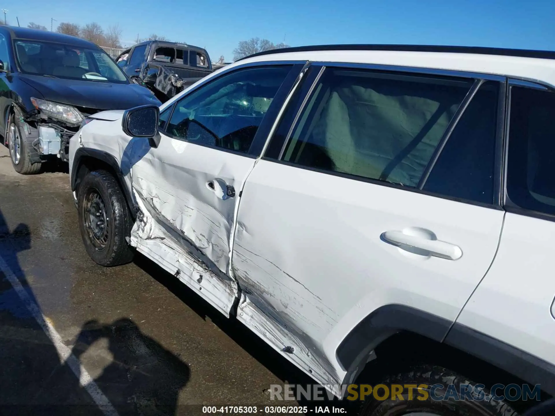14 fotografías del automóvil dañado 2T3H1RFV7MC121831 TOYOTA RAV4 2021