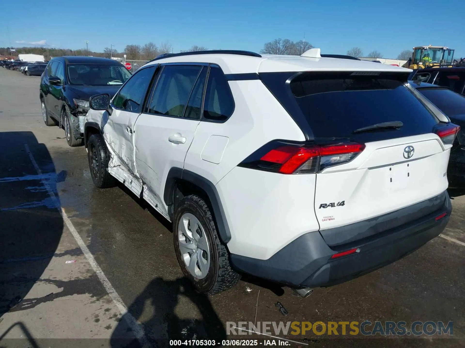 3 fotografías del automóvil dañado 2T3H1RFV7MC121831 TOYOTA RAV4 2021