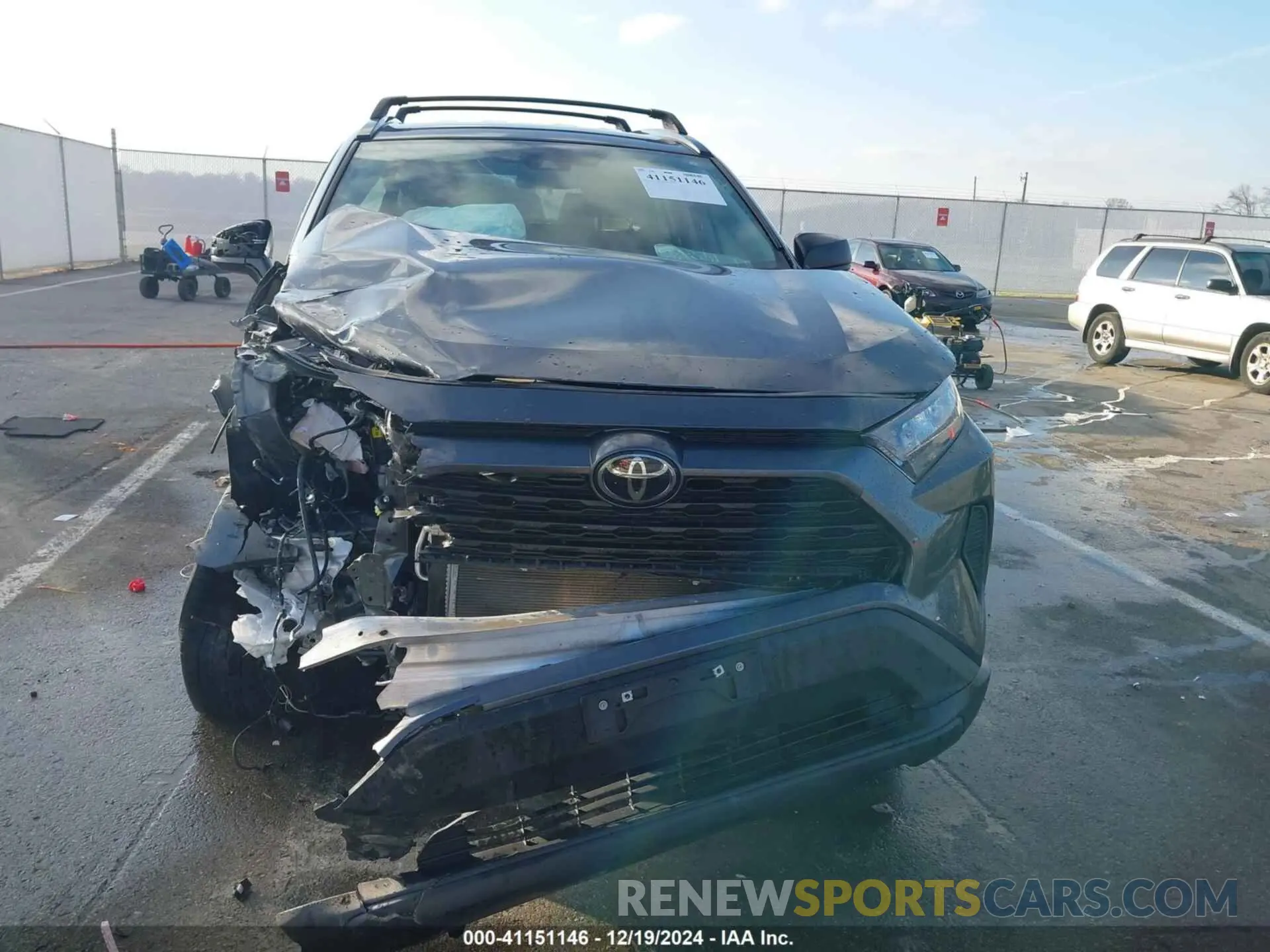 13 fotografías del automóvil dañado 2T3H1RFV7MC125975 TOYOTA RAV4 2021