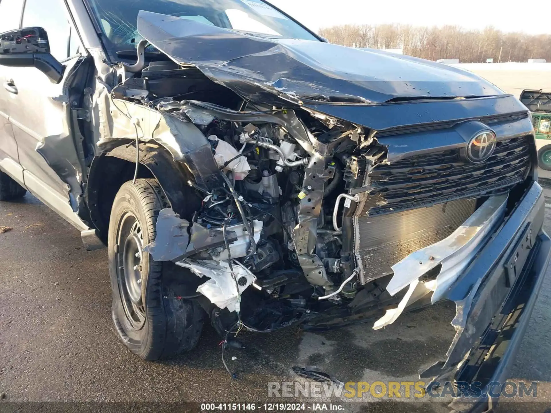 6 fotografías del automóvil dañado 2T3H1RFV7MC125975 TOYOTA RAV4 2021