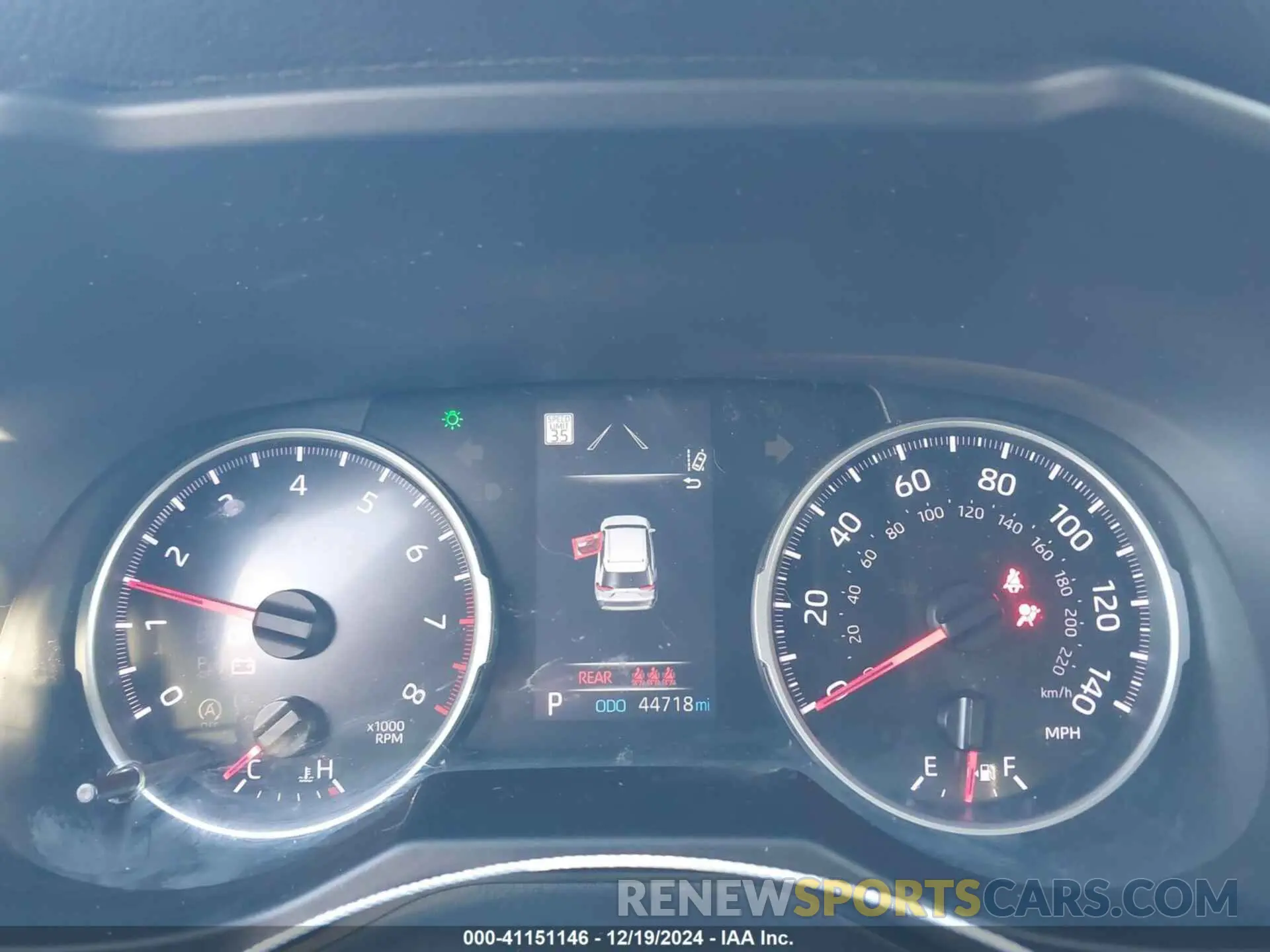 7 fotografías del automóvil dañado 2T3H1RFV7MC125975 TOYOTA RAV4 2021