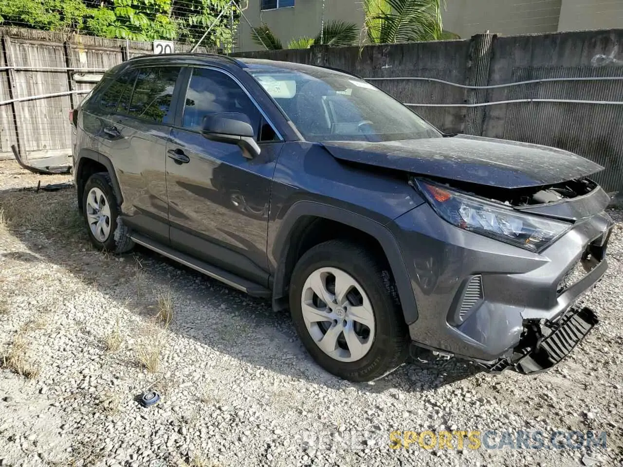 4 fotografías del automóvil dañado 2T3H1RFV7MC157549 TOYOTA RAV4 2021