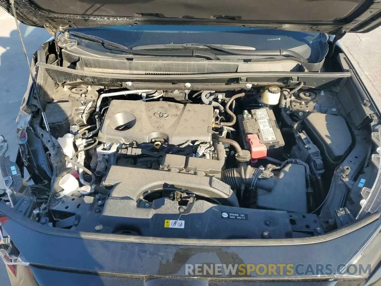 12 fotografías del automóvil dañado 2T3H1RFV7MC165585 TOYOTA RAV4 2021