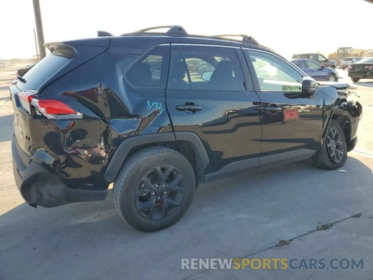 3 fotografías del automóvil dañado 2T3H1RFV7MC165585 TOYOTA RAV4 2021