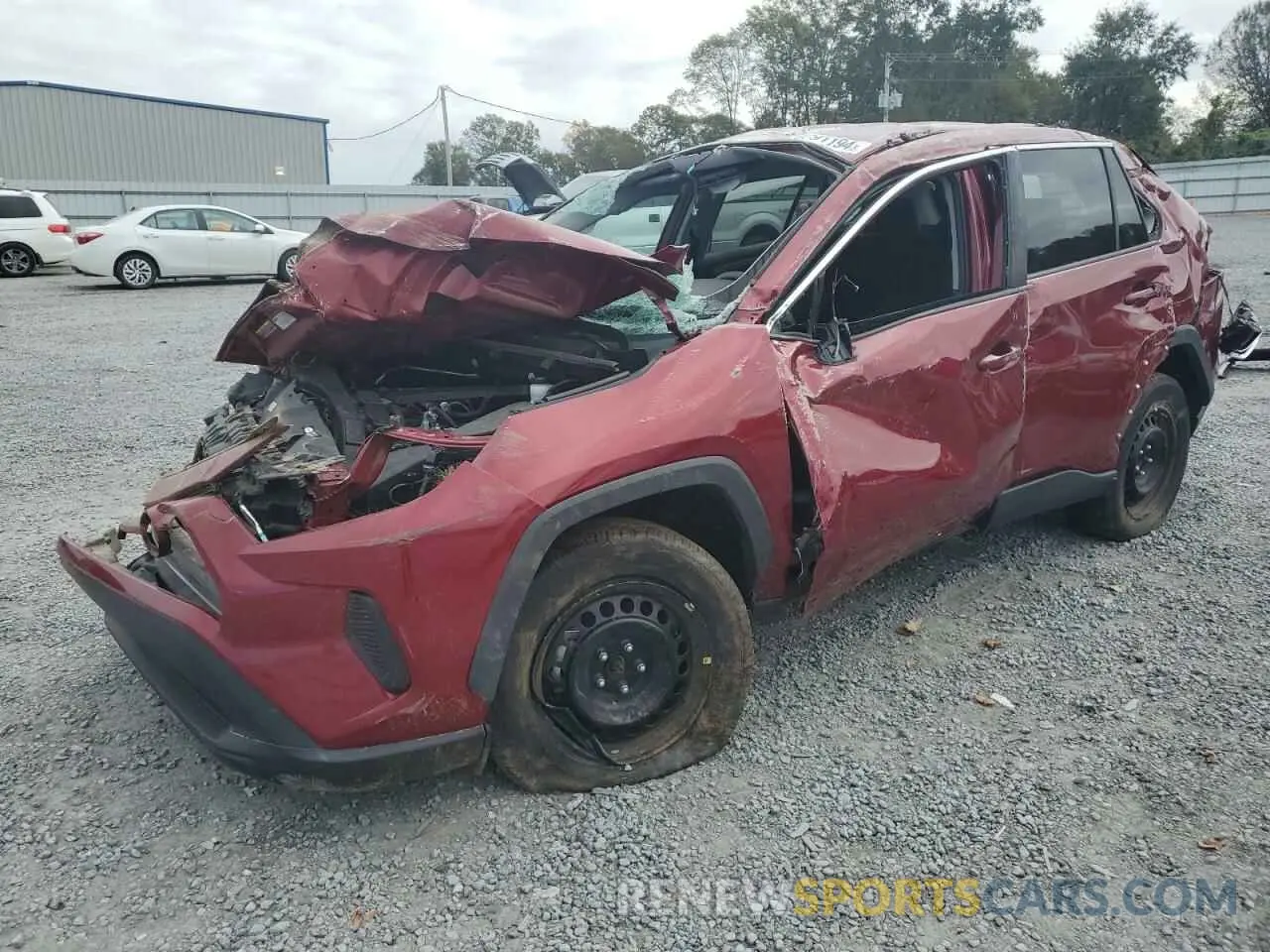 1 fotografías del automóvil dañado 2T3H1RFV7MW109046 TOYOTA RAV4 2021