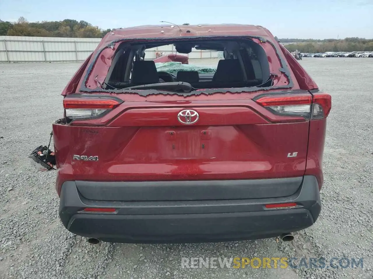 6 fotografías del automóvil dañado 2T3H1RFV7MW109046 TOYOTA RAV4 2021