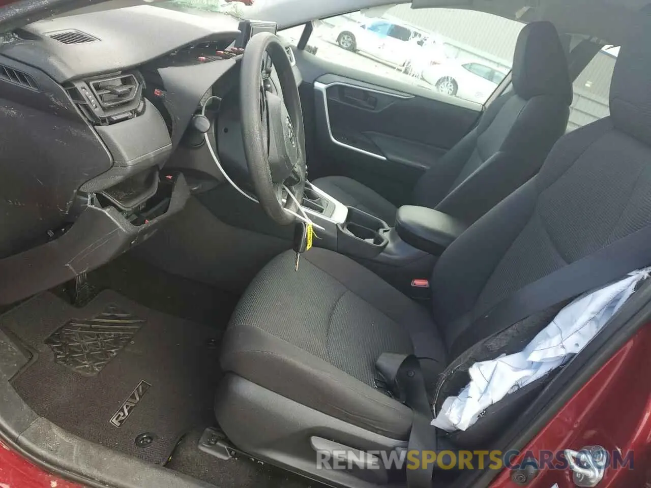 7 fotografías del automóvil dañado 2T3H1RFV7MW109046 TOYOTA RAV4 2021